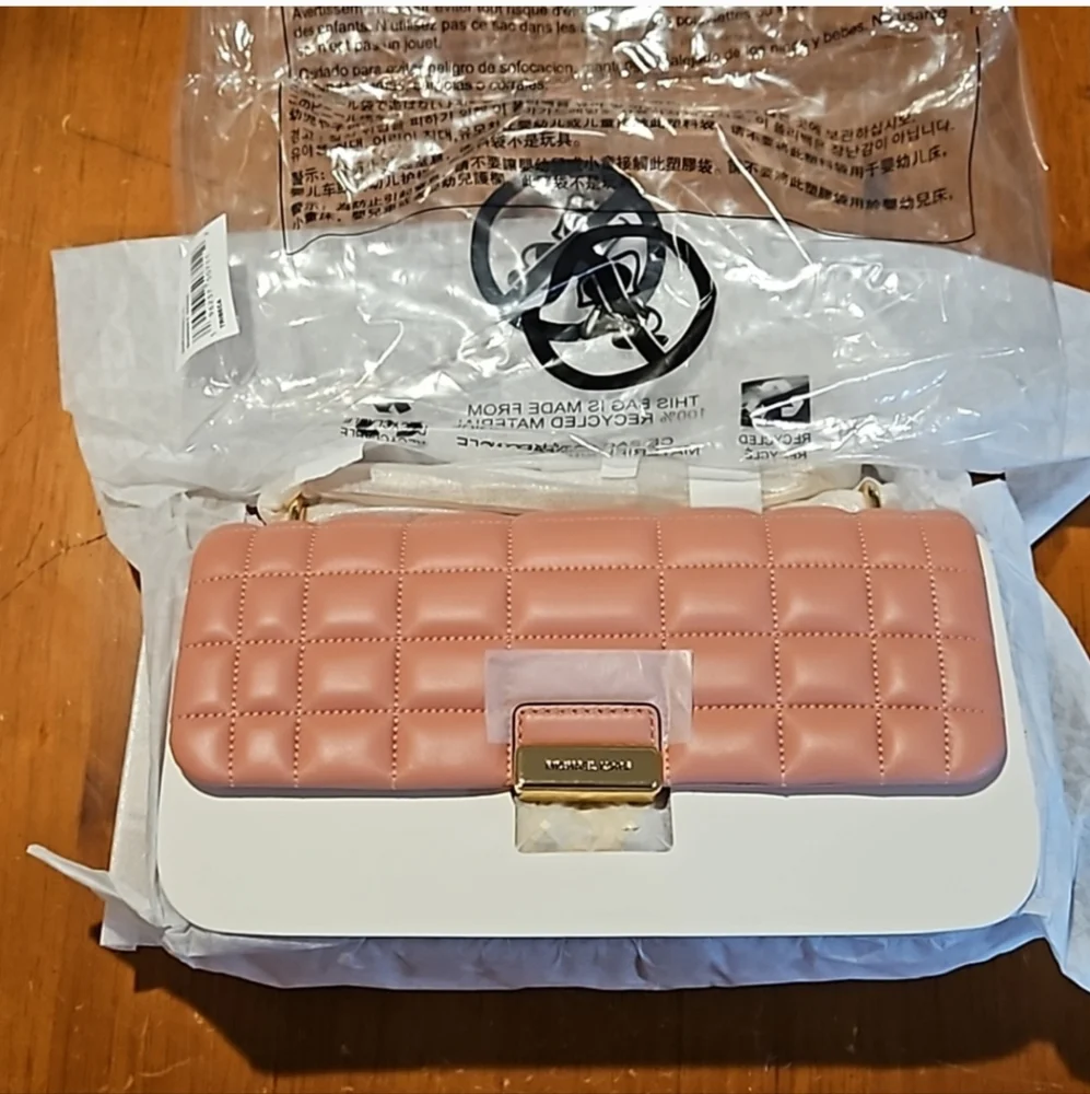 MICHAEL Michael Kors Tribeca Large Quilted Leather Shoulder Bag - Picture 6 of 10